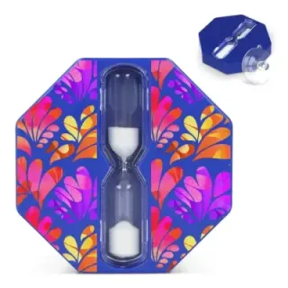 Shower timer Hexagon - 5min - LT92727 (gadzety reklamowe)